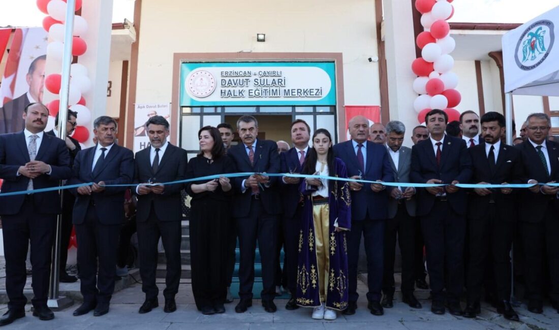 DAVUT SULARİ HALK EĞİTİM MERKEZİ’Nİ AÇTI Milli Eğitim Bakanı Yusuf