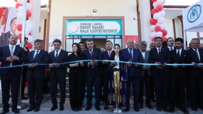 DAVUT SULARİ HALK EĞİTİM MERKEZİ’Nİ AÇTI Milli Eğitim Bakanı Yusuf