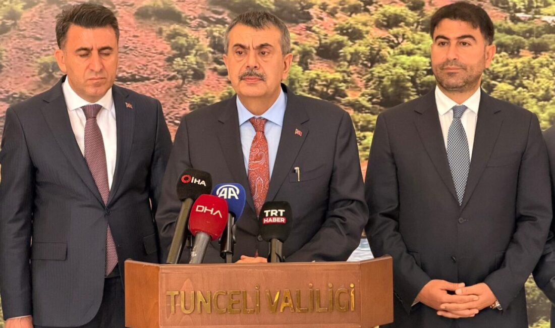 Bakan Tekin: Eğitim-öğretime yapılan yatırımlar, çok büyük katma değerler üretecek Serhat Ozan YILDIRIM/TUNCELİ, – MİLLİ Eğitim Bakanı Yusuf Tekin, “Eğitim-öğretime