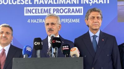BAYBURT-GÜMÜŞHANE HAVALİMANI’NI YERİNDE İNCELEDİ Ulaştırma ve Altyapı Bakanı Abdulkadir Uraloğlu,