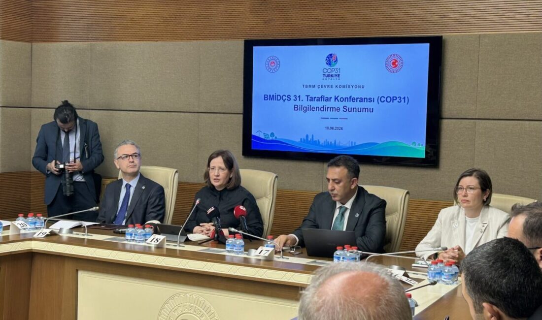 Bakan Yardımcısı Varank: COP31’de 100 bin katılımcıyı ağırlamayı öngörüyoruz Aliekber METE- Canberk ÖZTÜRK/ ANKARA, – ÇEVRE, Şehircilik ve İklim