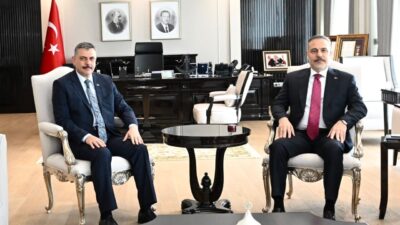 ANKARA, – İÇİŞLERİ Bakanı Mustafa Çiftçi, Dışişleri Bakanı Hakan Fidan