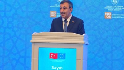 Kübra SONKAYA-Batuhan DURNAOĞLU/ANKARA, – CUMHURBAŞKANI Yardımcısı Cevdet Yılmaz, Türkiye’nin Avrupa