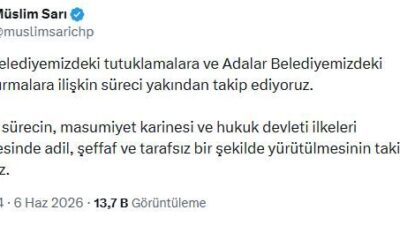 ANKARA, – CHP Genel Başkan Yardımcısı ve Parti Sözcüsü Müslim