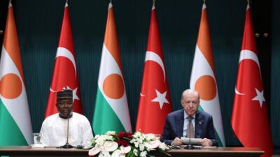BASIN TOPLANTISI DÜZENLENDİ Cumhurbaşkanı Erdoğan ile Nijer Cumhurbaşkanı Tchiani, ikili