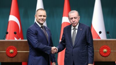 BASIN TOPLANTISI DÜZENLENDİ Cumhurbaşkanı Erdoğan ile Polonya Cumhurbaşkanı Nawrocki, ikili