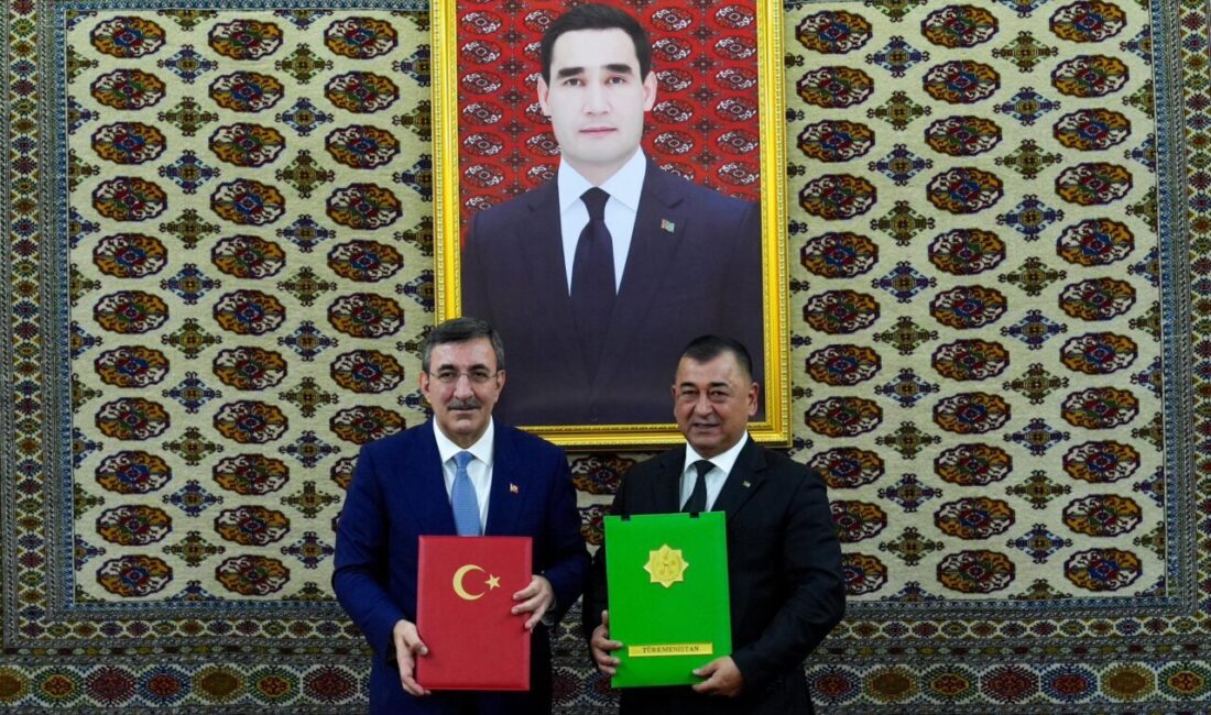 TÜRKMENİSTAN, – CUMHURBAŞKANI Yardımcısı Cevdet Yılmaz, Aşkabat’ta Türkmenistan Bakanlar Kurulu