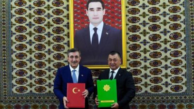 TÜRKMENİSTAN, – CUMHURBAŞKANI Yardımcısı Cevdet Yılmaz, Aşkabat’ta Türkmenistan Bakanlar Kurulu