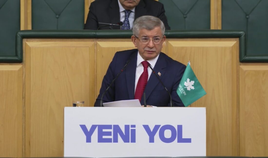 Nisa MİĞAL/ANKARA, – GELECEK Partisi Genel Başkanı Ahmet Davutoğlu, “Devletin