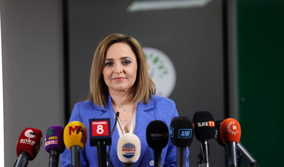 ANKARA, – DEM Parti Sözcüsü Ayşegül Doğan, “Hepimizin yapması gereken;