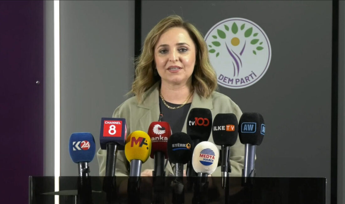Aliekber METE/ANKARA, – DEM Parti Sözcüsü Ayşegül Doğan, ‘Terörsüz Türkiye’