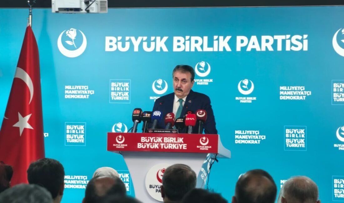 Kübra SONKAYA-Batuhan DURNAOĞLU/ANKARA, – BÜYÜK Birlik Partisi (BBP) Genel Başkanı