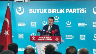 Kübra SONKAYA-Batuhan DURNAOĞLU/ANKARA, – BÜYÜK Birlik Partisi (BBP) Genel Başkanı