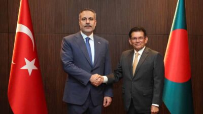 BANGLADEŞ, – DIŞİŞLERİ Bakanı Hakan Fidan, diplomatik temaslarda bulunmak üzere