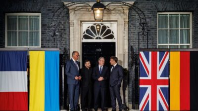 BİRLEŞİK KRALLIK, – FRANSA, Almanya ve İngiltere liderleri Londra’da Ukrayna