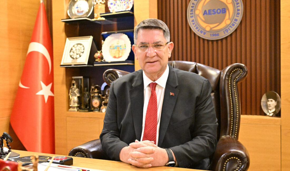 Mehmet ÇINAR/ANTALYA, – TÜRKİYE Esnaf ve Sanatkarlar Konfederasyonu (TESK) Başkan