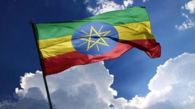 ETİYOPYA, – ETİYOPYA’nın Amhara bölgesinde başkent Addis Ababa’ya gitmekte olan