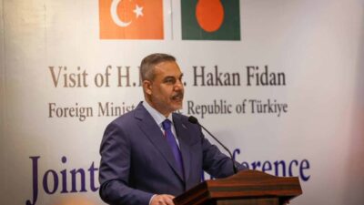 BANGLADEŞ, – DIŞİŞLERİ Bakanı Hakan Fidan, Bangladeş ziyaretinde küresel krizlere