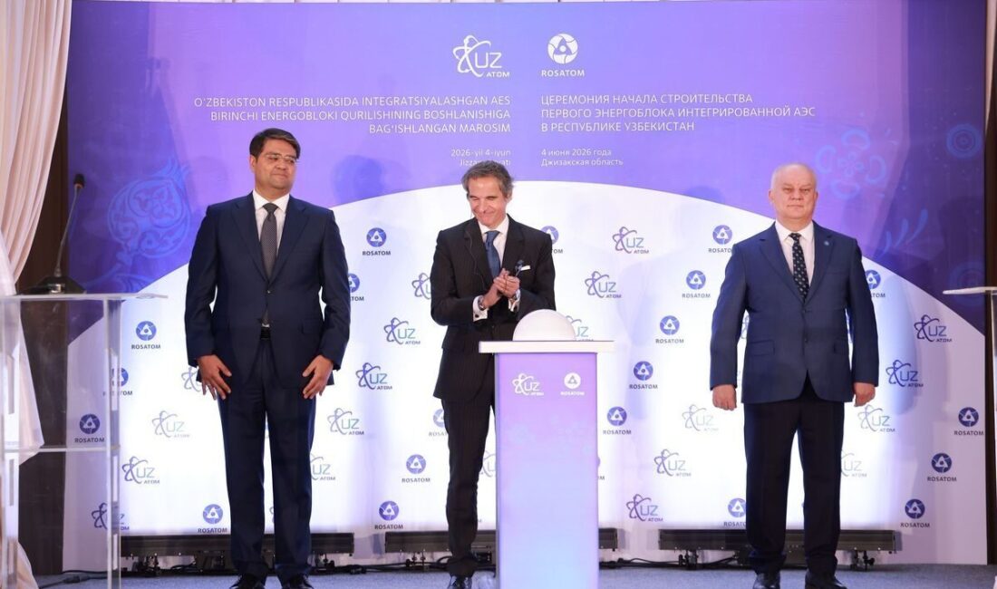 İSTANBUL, – RUSYA Devlet Nükleer Enerji Kuruluşu Rosatom’un Özbekistan’ın Cizzak