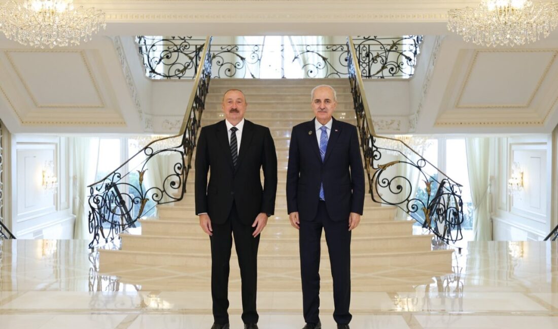 TBMM Başkanı Kurtulmuş, Azerbaycan Cumhurbaşkanı Aliyev tarafından kabul edildi AZERBAYCAN, – TÜRKİYE Büyük Millet Meclisi Başkanı Numan Kurtulmuş, İslam