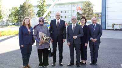 İSVEÇ, – TÜRKİYE Büyük Millet Meclisi Başkanı Numan Kurtulmuş resmi
