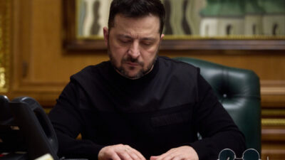 UKRAYNA, – UKRAYNA Devlet Başkanı Volodimir Zelenskiy, ABD Başkanı Donald