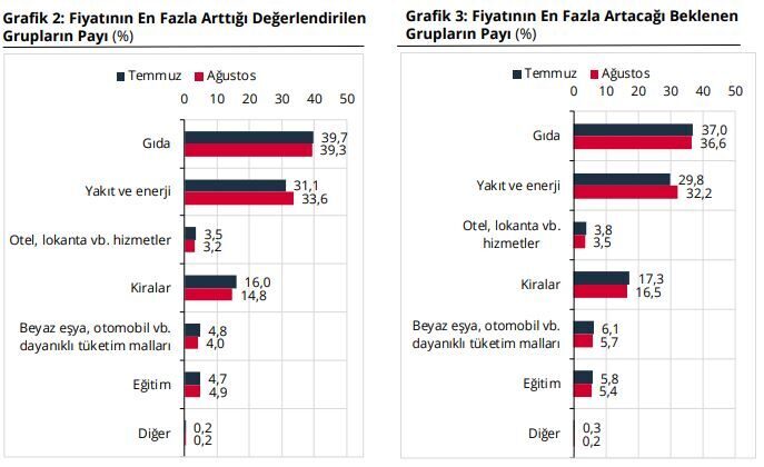 TCMB, hanehalkı beklentilerini açıkladı
