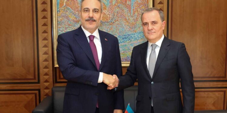 Bakan Fidan, Azerbaycan Dışişleri Bakanı Bayramov ile görüştü